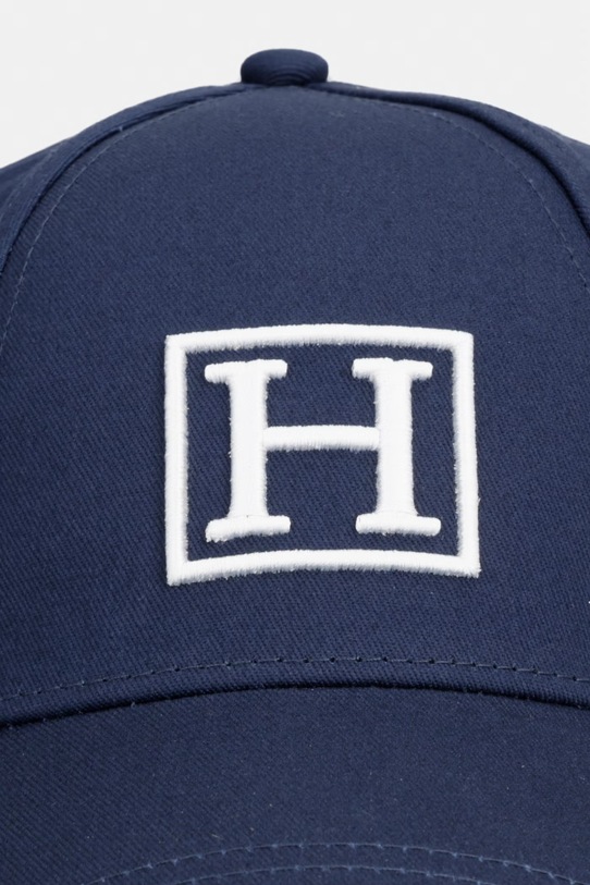 Bavlnená šiltovka Hackett London HM0400070 tmavomodrá SS26