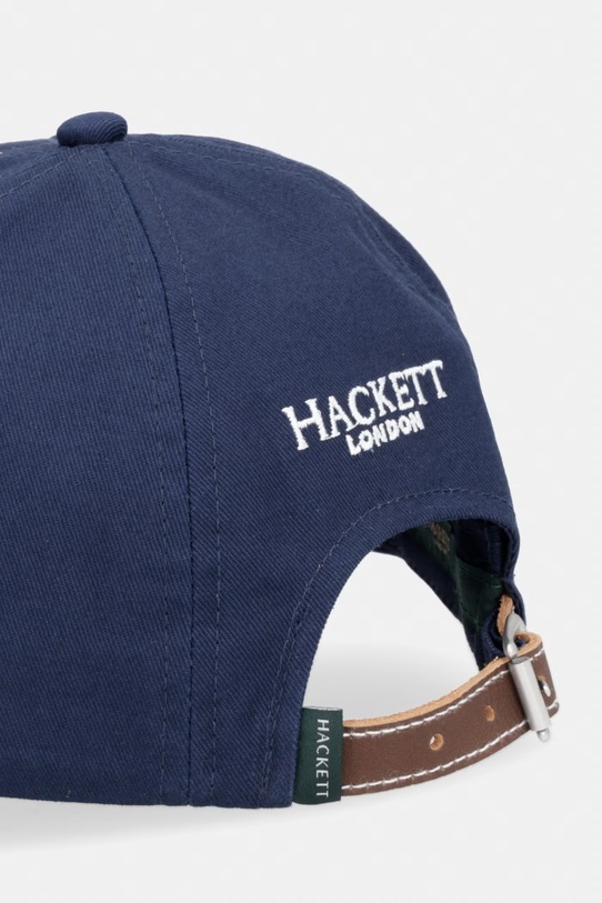 Doplnky Bavlnená šiltovka Hackett London HM0400070 tmavomodrá