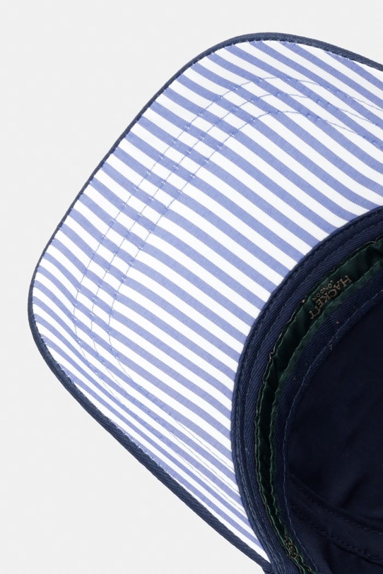 Bavlnená šiltovka Hackett London tmavomodrá HM0400070