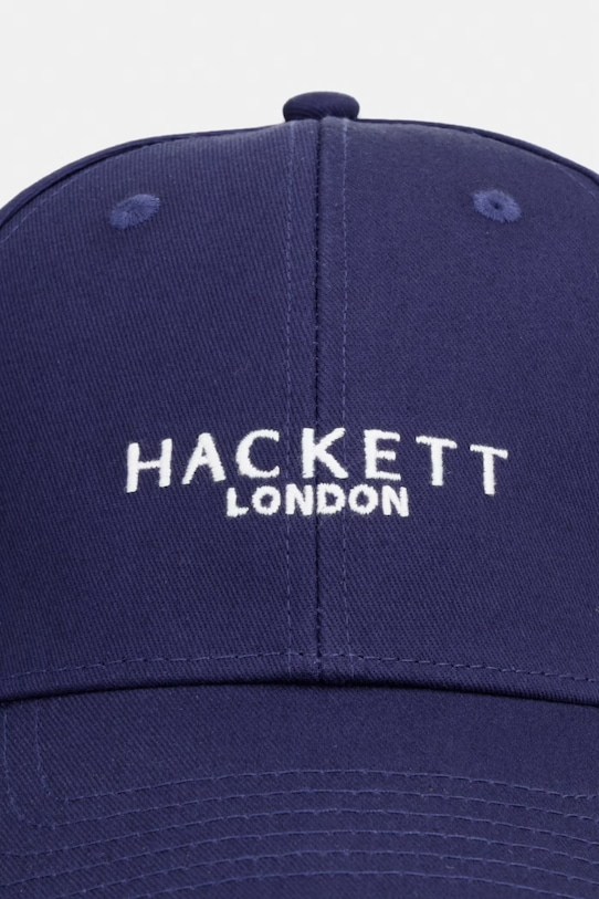 Bavlnená šiltovka Hackett London HM0400074 tmavomodrá SS26