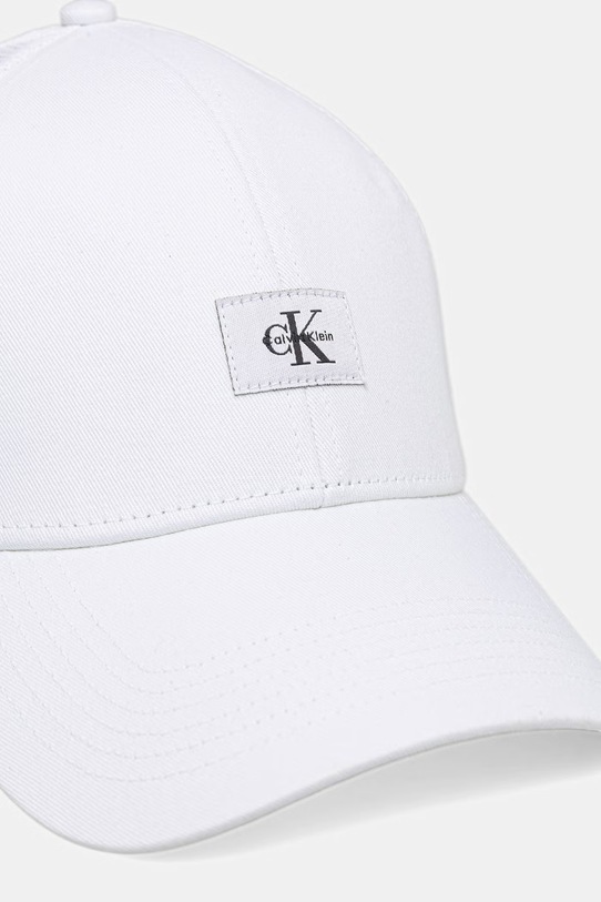 Calvin Klein Καπέλο trucker ανδρικό LV04D5099G λευκό SS26