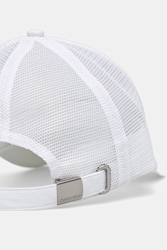 Αξεσουάρ Calvin Klein Καπέλο trucker ανδρικό LV04D5099G λευκό