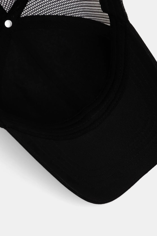 Guess Jeans czapka z daszkiem bawełniana czarny M5GZ05.WF8V1