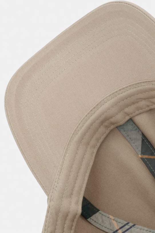 Barbour baseball cap męska bawełniana Milburn zielony MHA0914