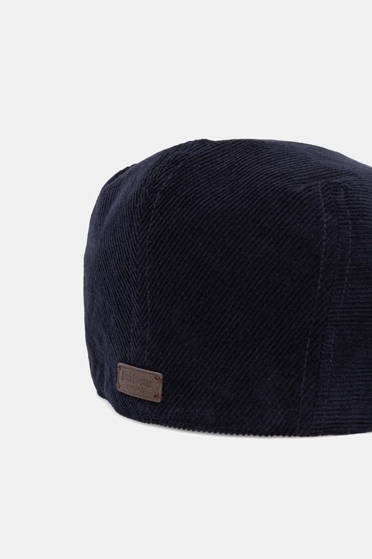 Akcesoria Barbour kaszkiet męski sztruksowy Bayfield MHA0950 granatowy