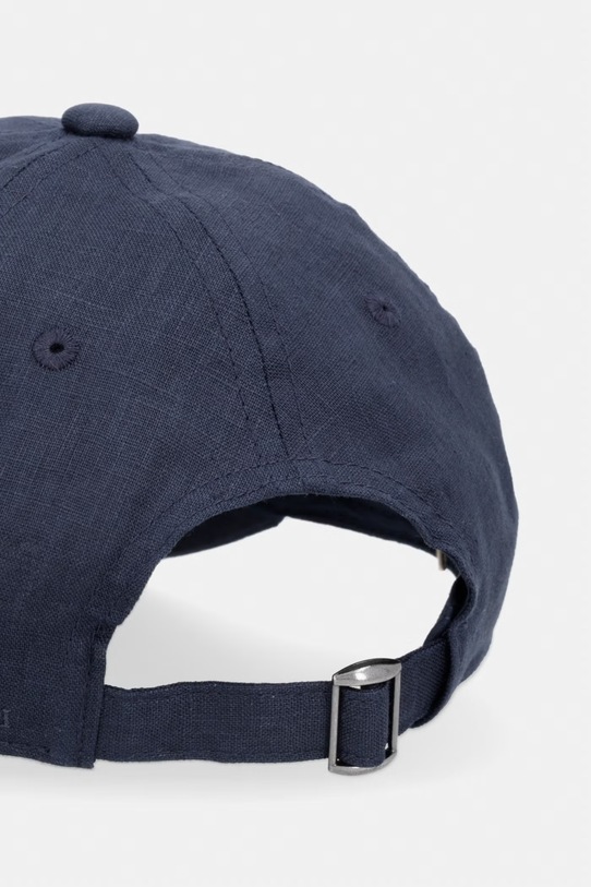 Akcesoria Trussardi czapka baseballowa męska lniana E002C000008N granatowy