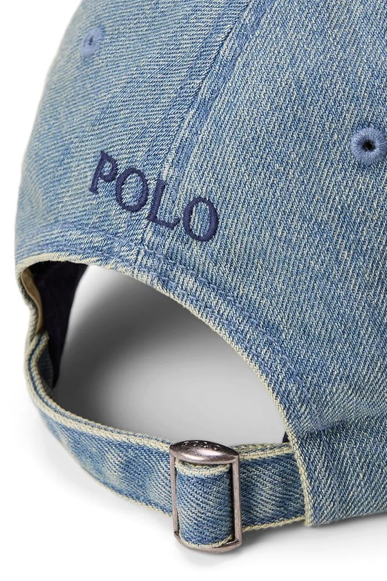 Akcesoria Polo Ralph Lauren czapka z daszkiem bawełniana 710A13284 niebieski