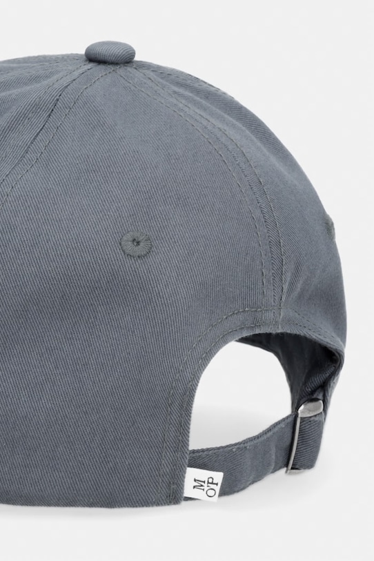 Akcesoria Marc O'Polo czapka z daszkiem męska bawełniana 5000012647 zielony