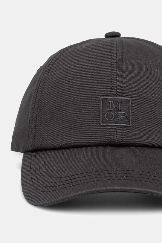 Marc O'Polo czapka z daszkiem męska bawełniana 5000012647 zielony SS26