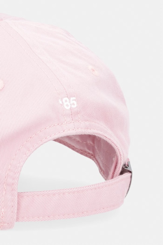 Akcesoria Tommy Hilfiger czapka z daszkiem męska bawełniana AM0AM14099 różowy