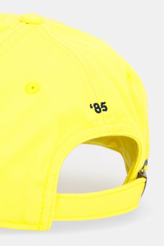 Akcesoria Tommy Hilfiger czapka z daszkiem męska bawełniana AM0AM14099 żółty