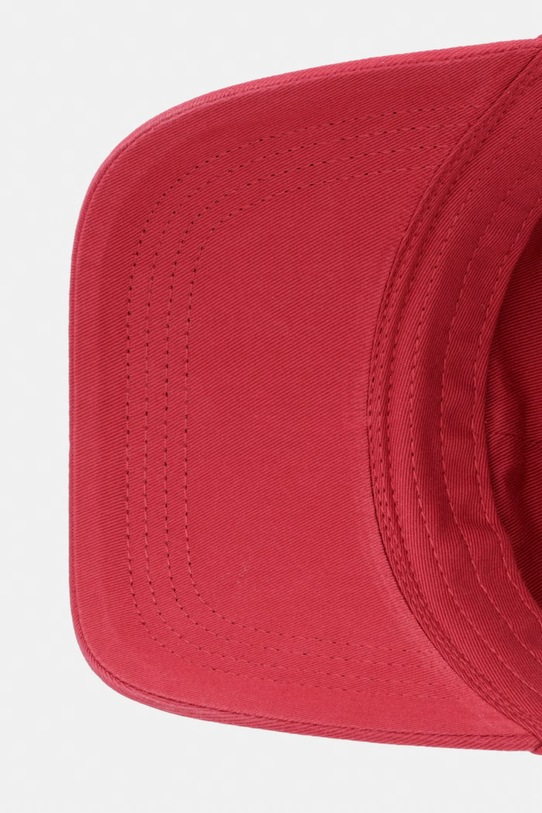 Tommy Hilfiger czapka z daszkiem męska bawełniana bordowy AM0AM14099