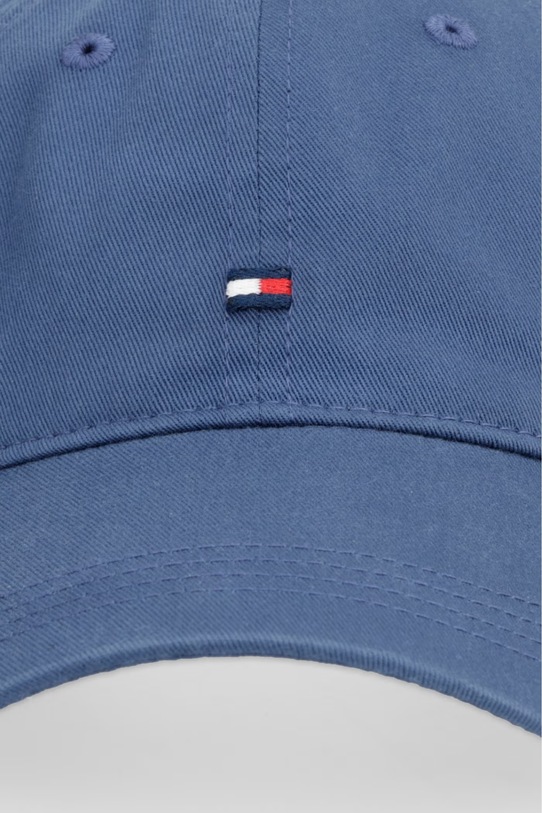 Tommy Hilfiger čiapka so šiltom pánska bavlnená AM0AM14099 modrá SS26
