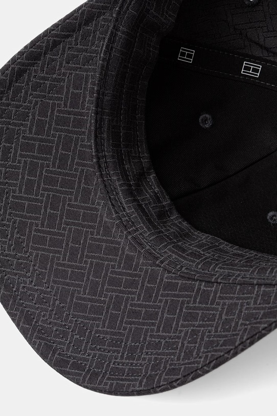 Tommy Hilfiger bejzbalová čiapka pánska bavlnená čierna AM0AM14100