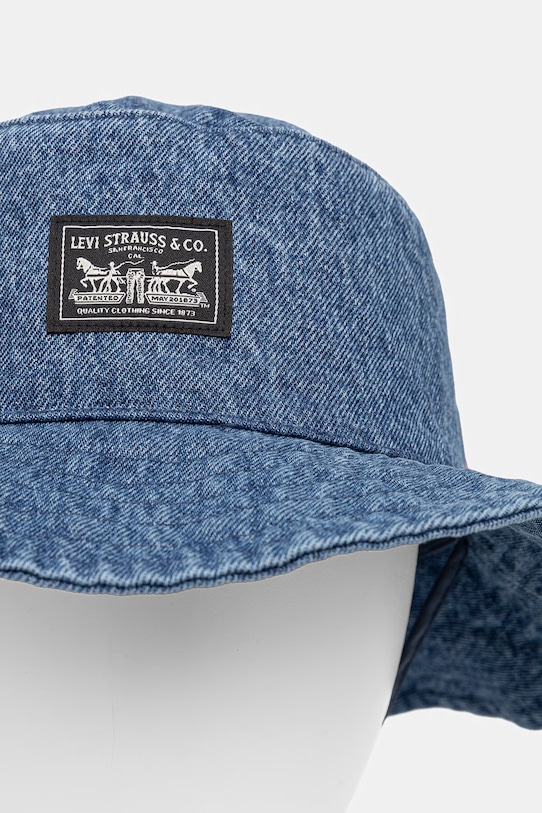 Levi's kapelusz SUMMER DRAWSTRING BUCKET HAT 005CP.0002 niebieski SS26
