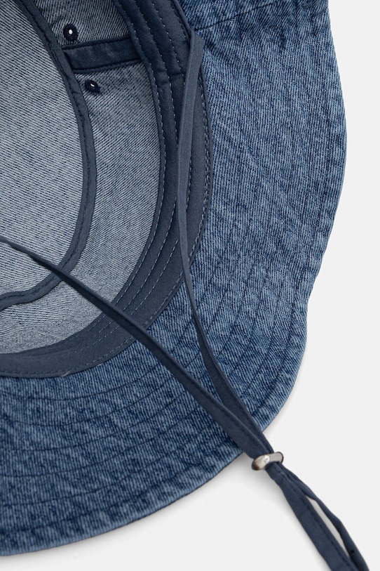 Levi's kapelusz SUMMER DRAWSTRING BUCKET HAT niebieski 005CP.0002