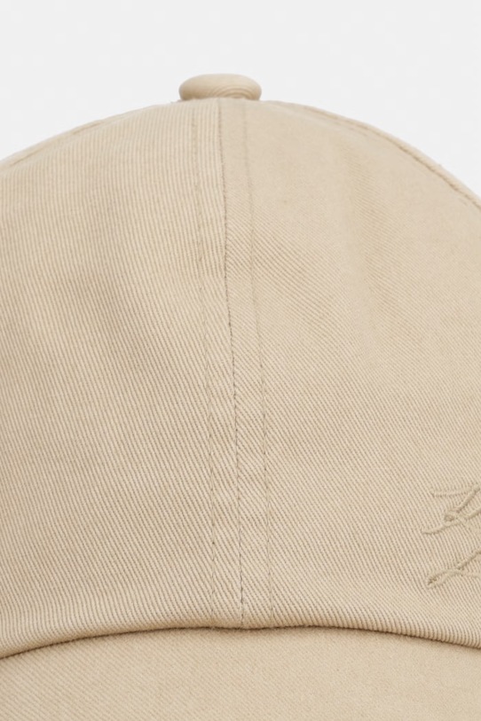 Karl Lagerfeld czapka z daszkiem męska 562128.805612 beżowy SS26