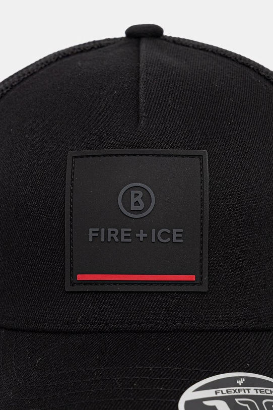 BOGNER Fire+Ice czapka trucker męska z dodatkiem wełny MORAY 94357658 czarny SS26