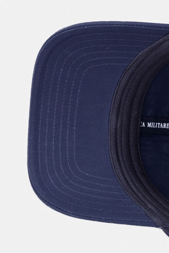 Aeronautica Militare czapka z daszkiem bawełniana granatowy HA1241UCT02261