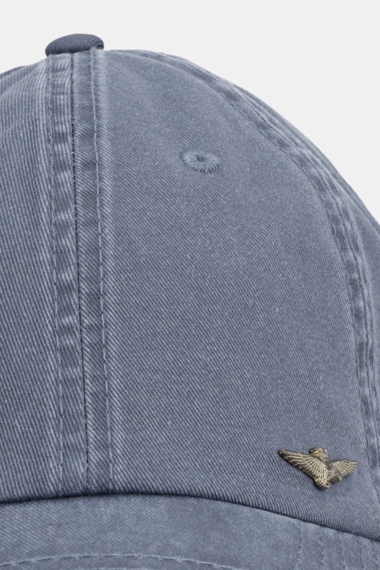 Aeronautica Militare czapka z daszkiem bawełniana HA1244UCT02476 niebieski SS26