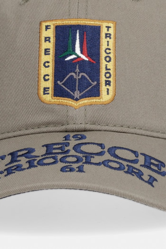 Aeronautica Militare czapka z daszkiem HA1251UCT02261 zielony SS26