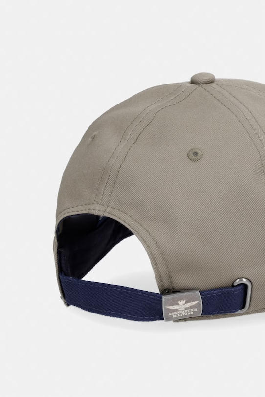 Akcesoria Aeronautica Militare czapka z daszkiem HA1251UCT02261 zielony