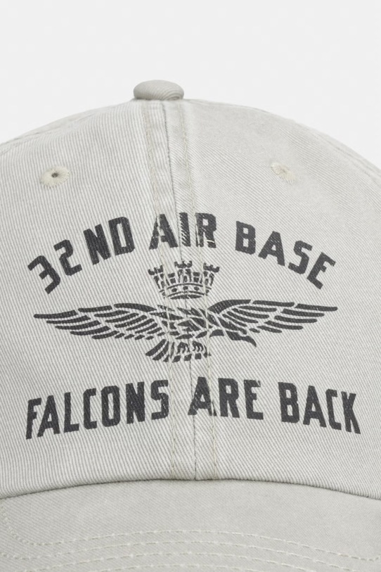 Aeronautica Militare czapka z daszkiem HA1252UCT02476 zielony SS26