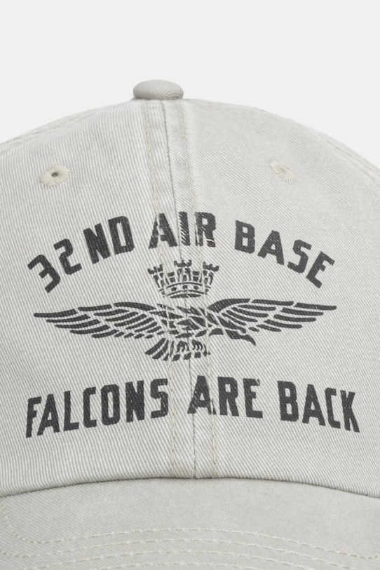 Aeronautica Militare czapka z daszkiem HA1252UCT02476 zielony SS26