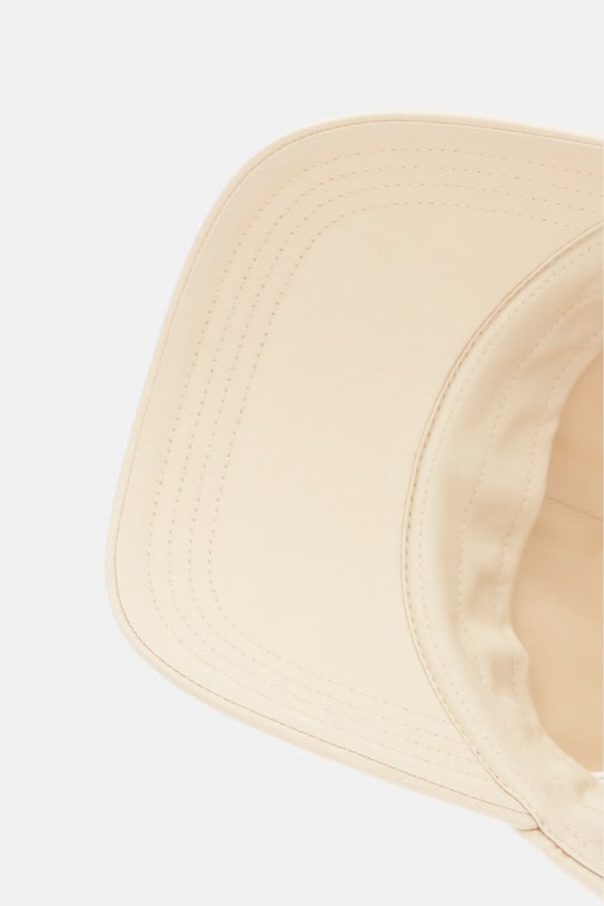 Tommy Jeans Καπέλο με γείσο ανδρικό βαμβακερό μπεζ AM0AM14198