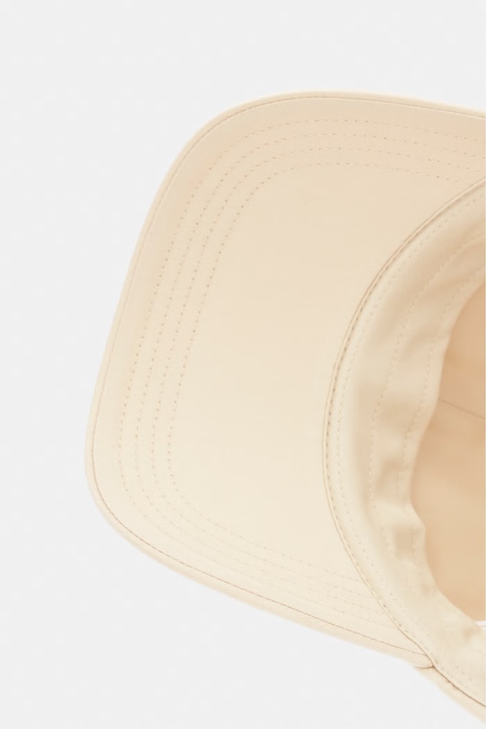 Tommy Jeans Καπέλο με γείσο ανδρικό βαμβακερό μπεζ AM0AM14198