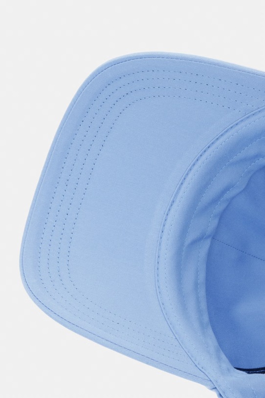 Tommy Jeans czapka z daszkiem męska bawełniana niebieski AM0AM14198