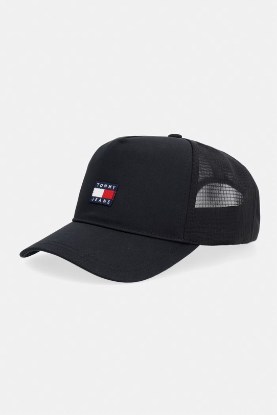 Tommy Jeans trucker cap męska czarny AM0AM14202
