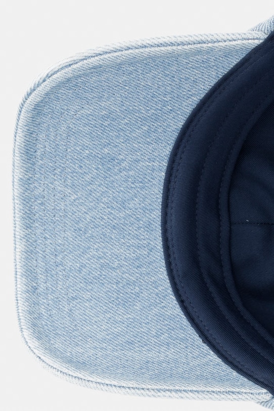 Tommy Jeans czapka z daszkiem męska bawełniana niebieski AM0AM14204