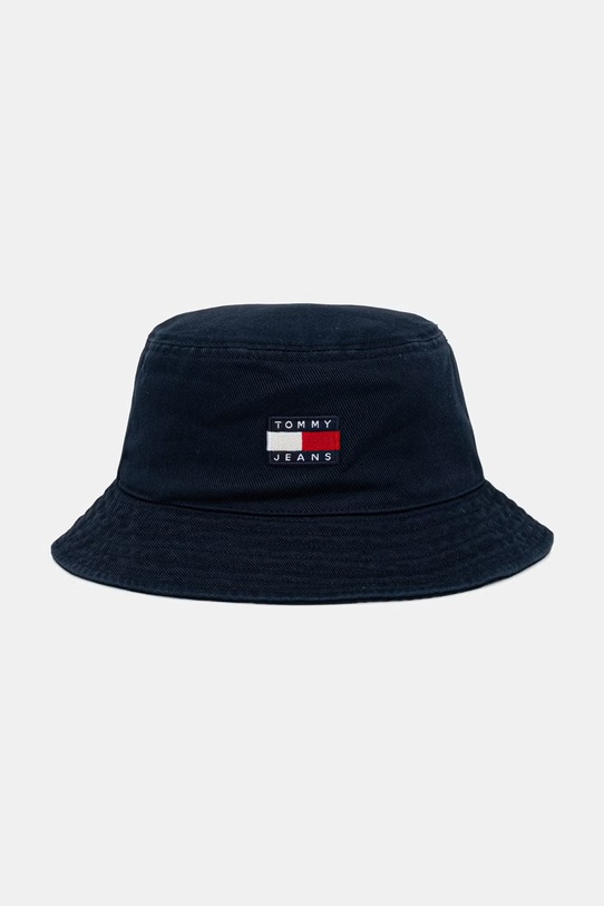 Tommy Jeans Καπέλο bucket ανδρικό βαμβακερό σκούρο μπλε AM0AM14267