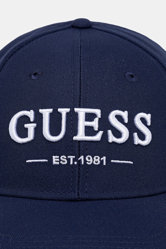 Guess czapka z daszkiem męska AM9609.POL01 granatowy SS26