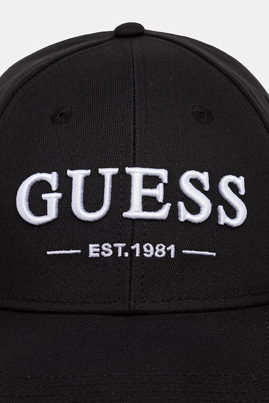 Guess czapka z daszkiem męska AM9609.POL01 czarny SS26