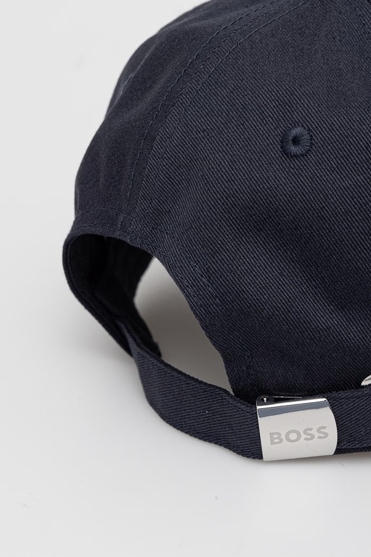 Аксесоари BOSS Green шапка с козирка мъжка от памук Golf 50560379 тъмносин