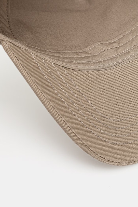 BOSS Green czapka z daszkiem męska bawełniana Golf beżowy 50560379
