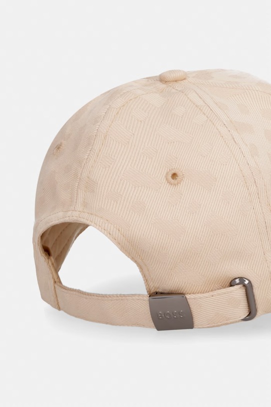 Dodatki BOSS baseball kapa moška bombažna 50560339 bež