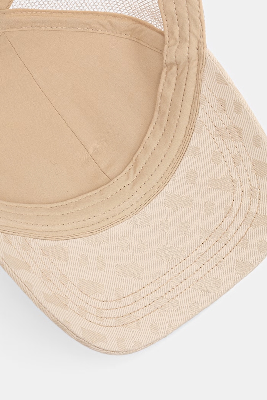 BOSS καπέλο trucker ανδρικό μπεζ 50560346