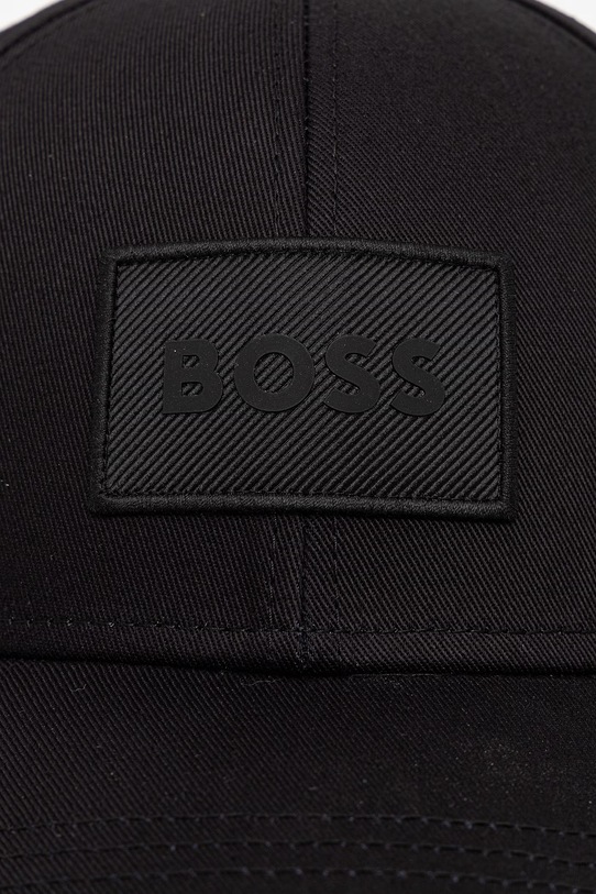 BOSS czapka bejsbolowa męska bawełniana SL 50560350 czarny SS26