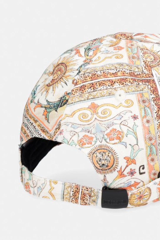 Akcesoria Just Cavalli bejsbolówka męska bawełniana 80QAZK30.ZG407 beżowy