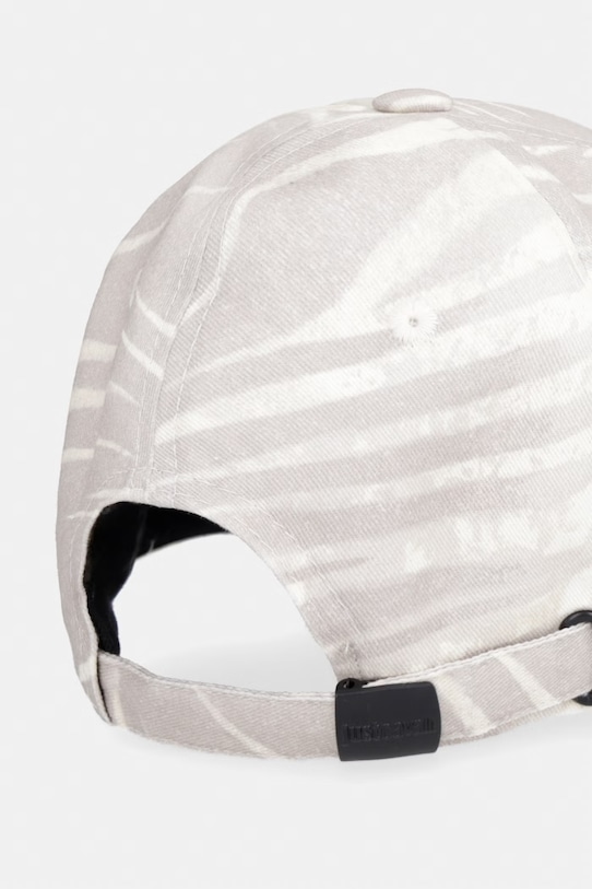 Akcesoria Just Cavalli czapka baseballowa męska bawełniana 80QAZK70.ZG407 beżowy