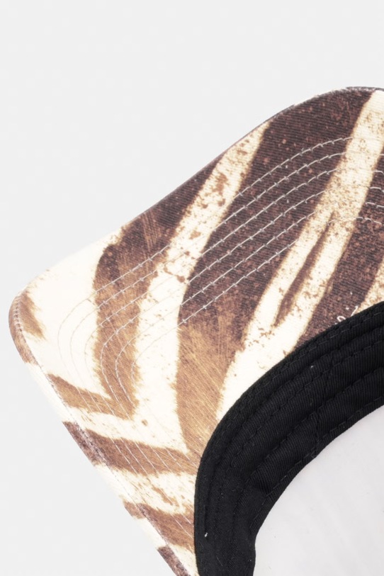 Just Cavalli czapka bejsbolowa męska bawełniana beżowy 80QAZK80.ZG318