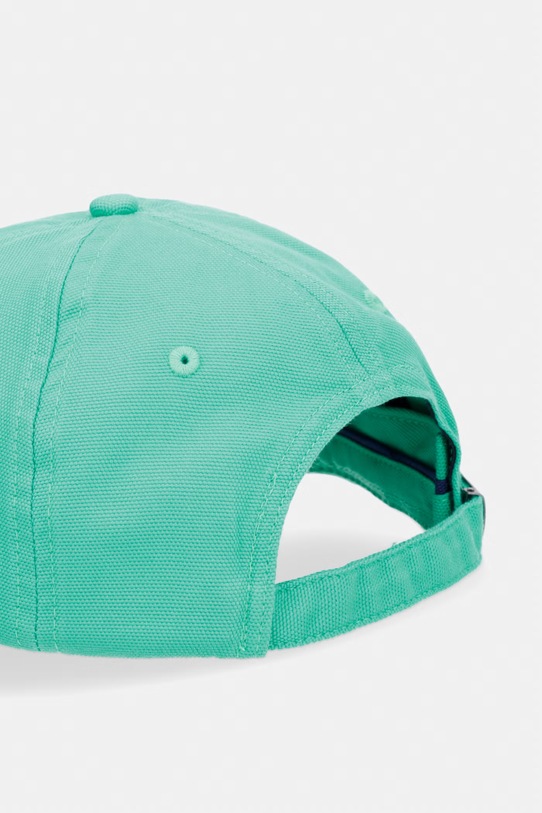 Dodatki Tommy Hilfiger Kapa s šiltom moška bombažna SUMMER AM0AM14120 zelena