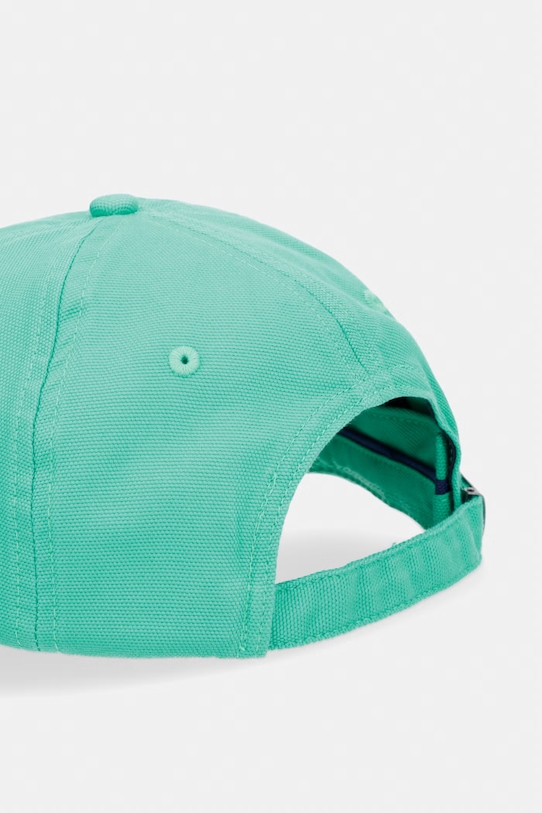Dodatki Tommy Hilfiger Kapa s šiltom moška bombažna SUMMER AM0AM14120 zelena