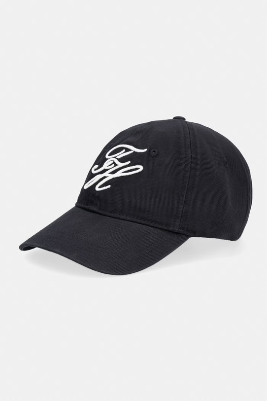 Tommy Hilfiger kapa s šiltom moška bombažna SUMMER črna AM0AM14120