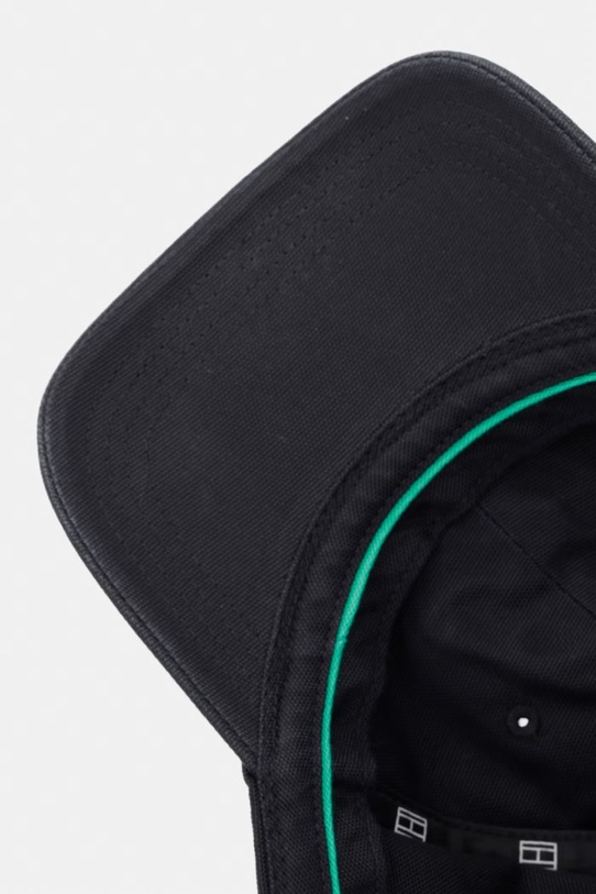 Tommy Hilfiger kapa s šiltom moška bombažna SUMMER črna AM0AM14120