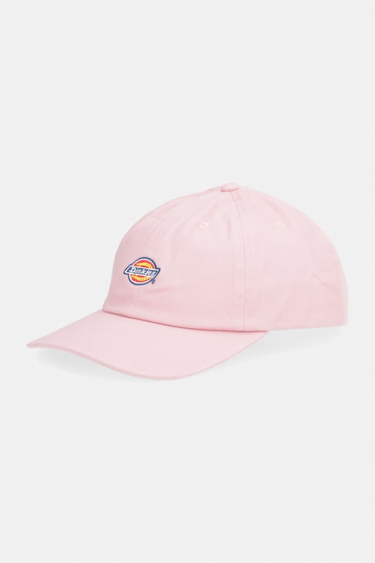 Dickies czapka z daszkiem męska bawełniana różowy DK0A4TKVL471