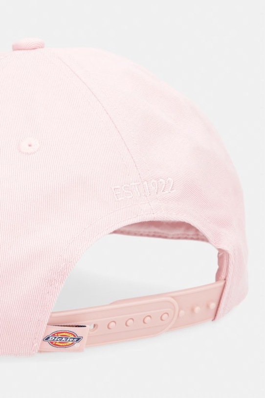 Akcesoria Dickies czapka z daszkiem męska bawełniana DK0A4TKVL471 różowy